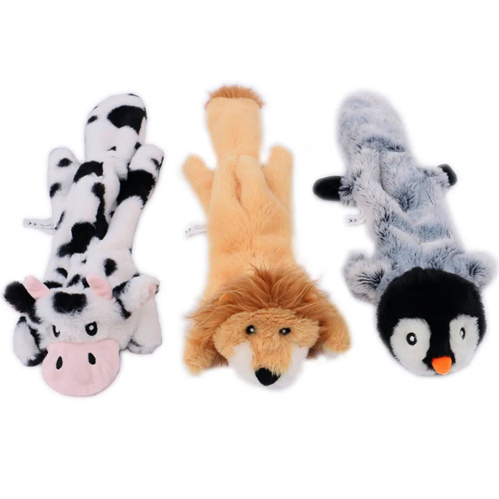 Crinkly Squeaky Animal Toys