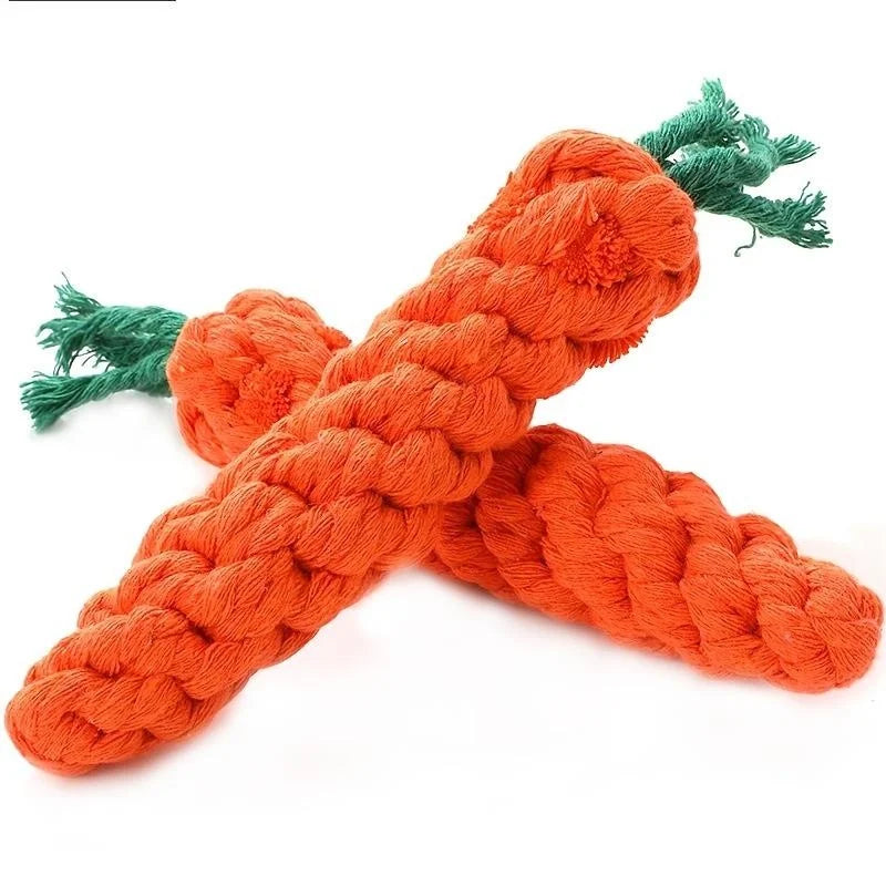 Carrot Rope Chew Toy