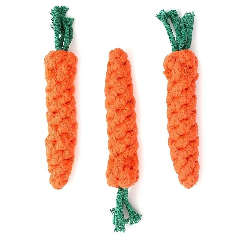 Carrot Rope Chew Toy