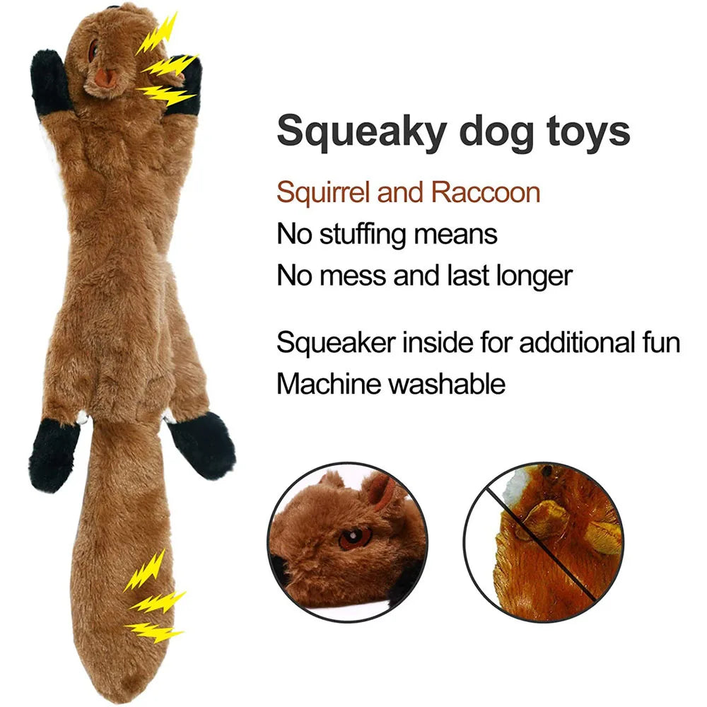 Crinkly Squeaky Animal Toys