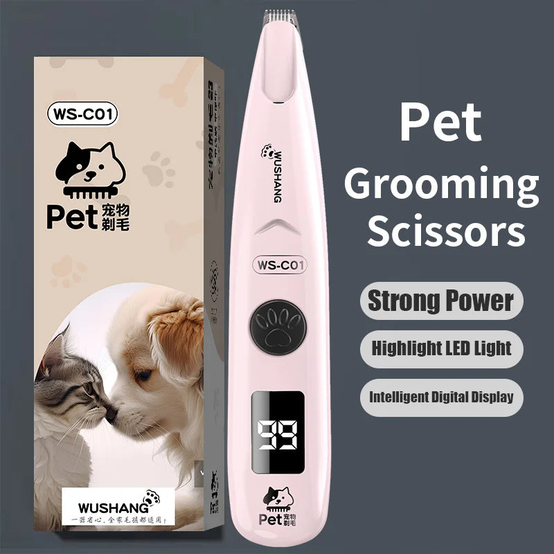 Waterproof Electric Trimmer with LED