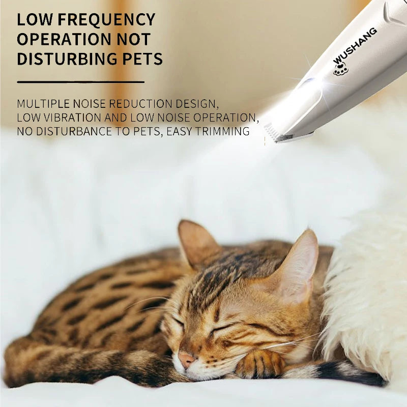 Waterproof Electric Trimmer with LED