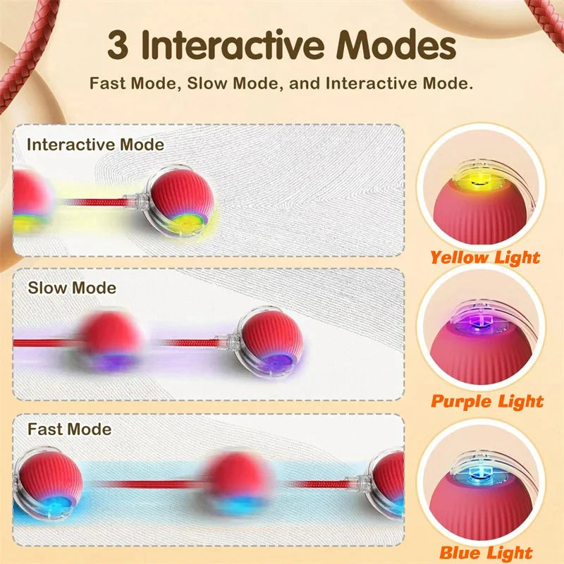 Automatic Self-Rolling Ball