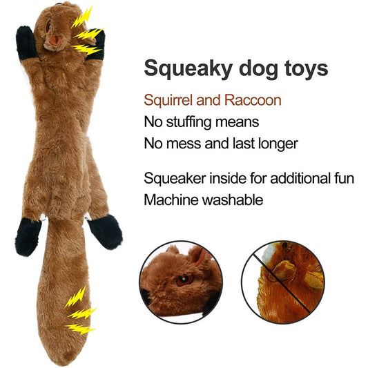 Crinkly Squeaky Animal Toys