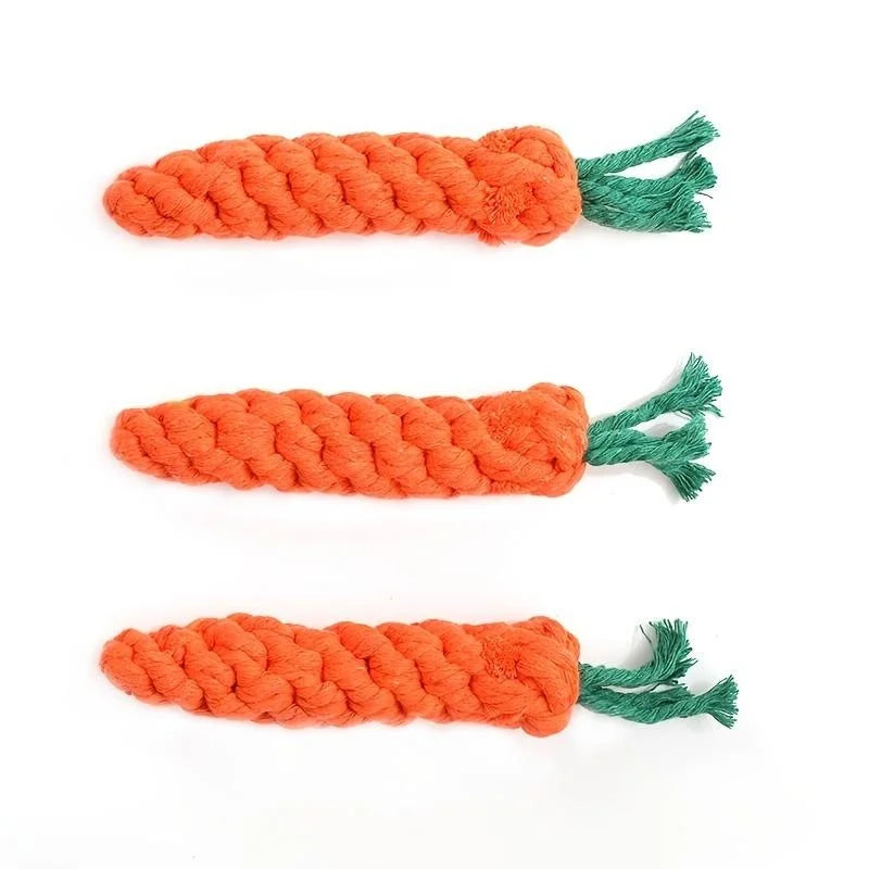 Carrot Rope Chew Toy