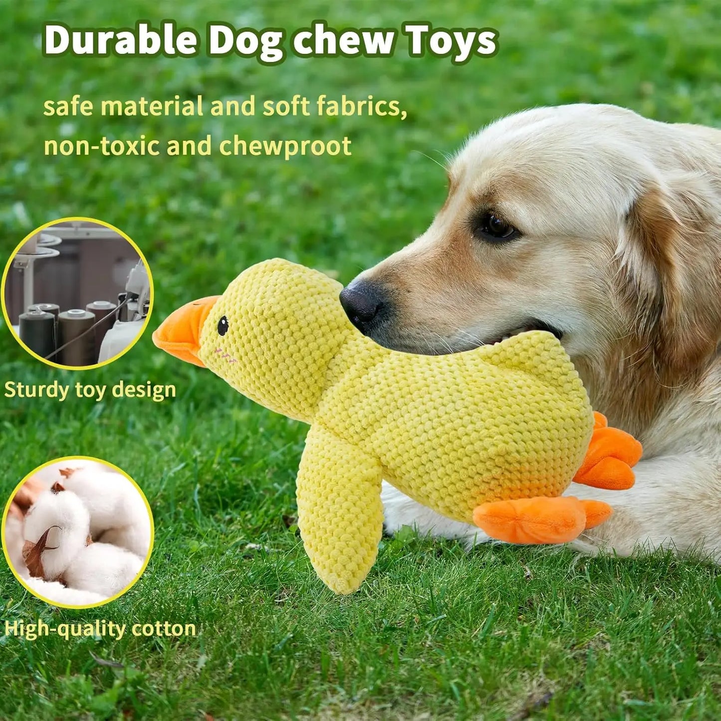 Quacking Duck Chew toy