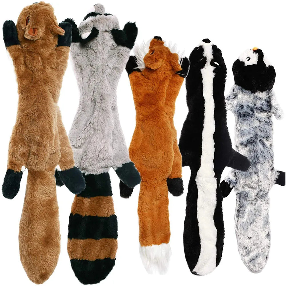 Crinkly Squeaky Animal Toys