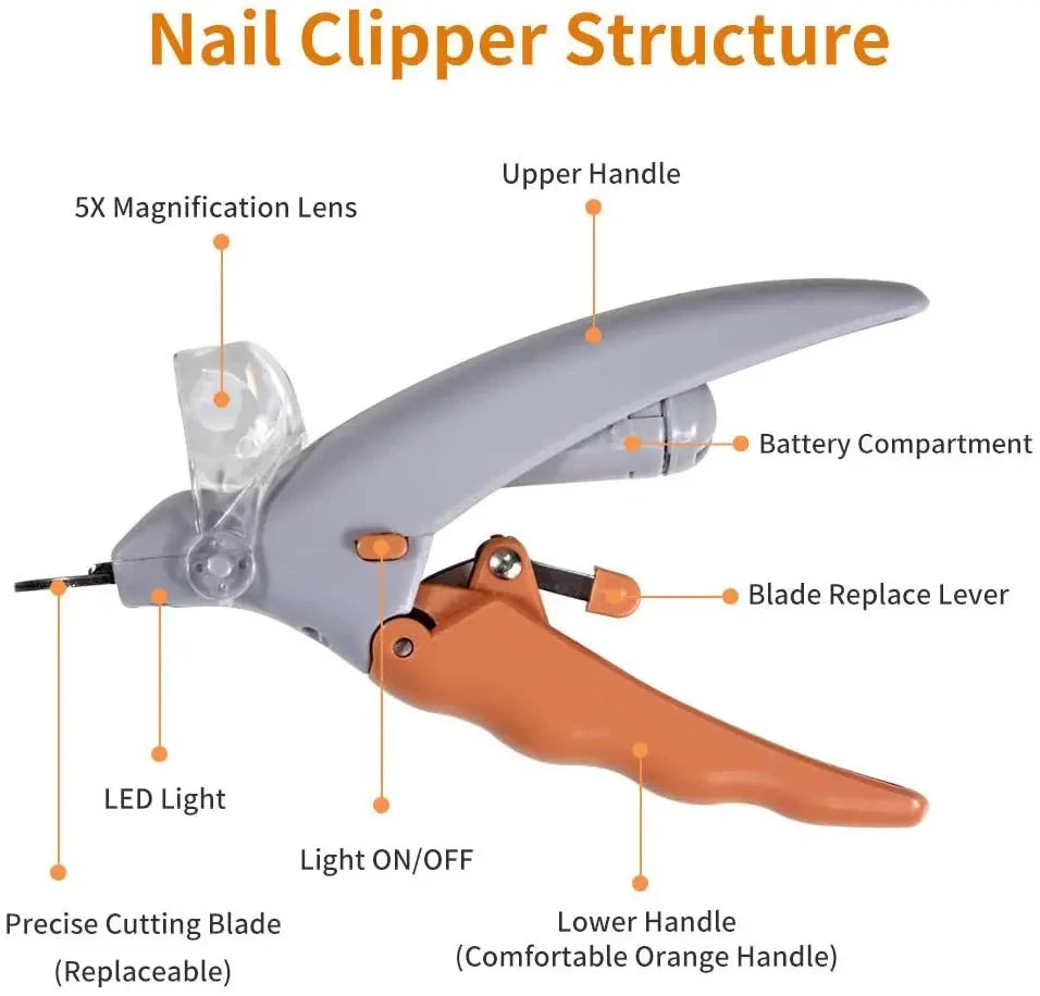 Nail Clipper with LED