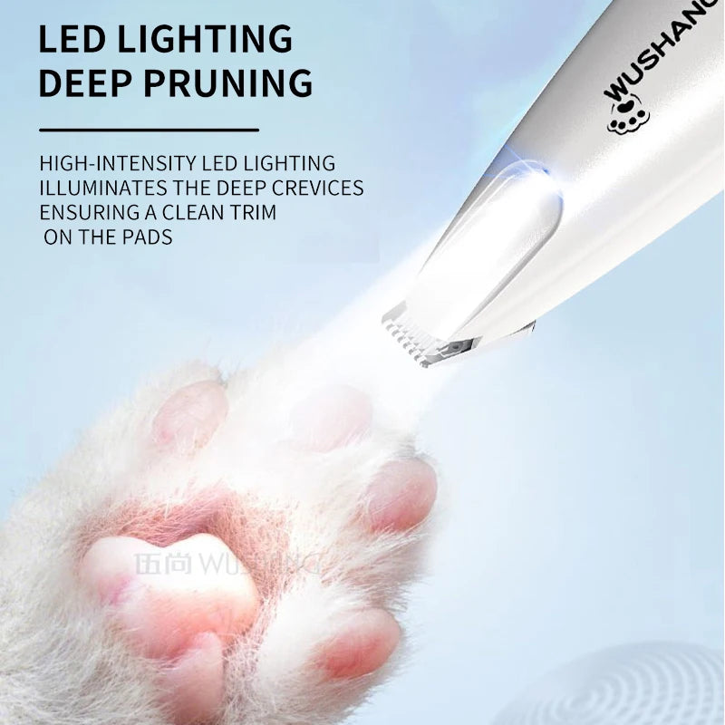 Waterproof Electric Trimmer with LED